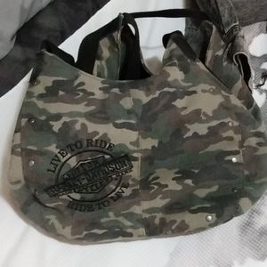 Harley Davidson Tri Fold Purse NEVER USED